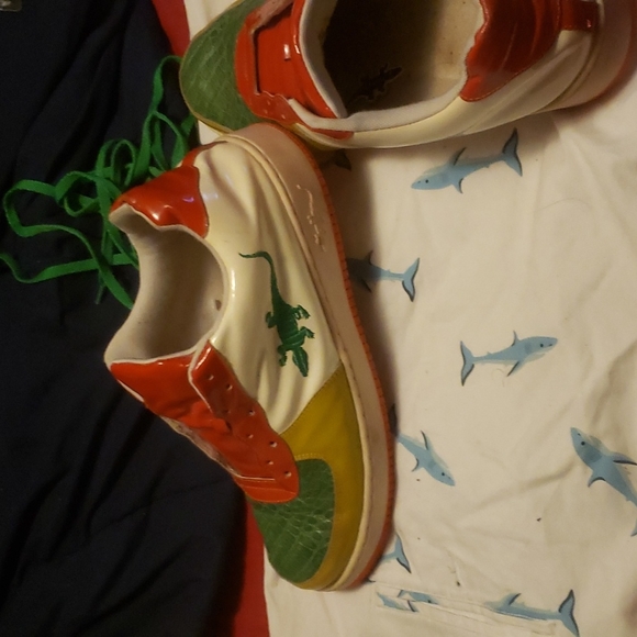 Used mens Slick Exotica size 14 Sneakers made 10/05 VINTAGE - Picture 5 of 8